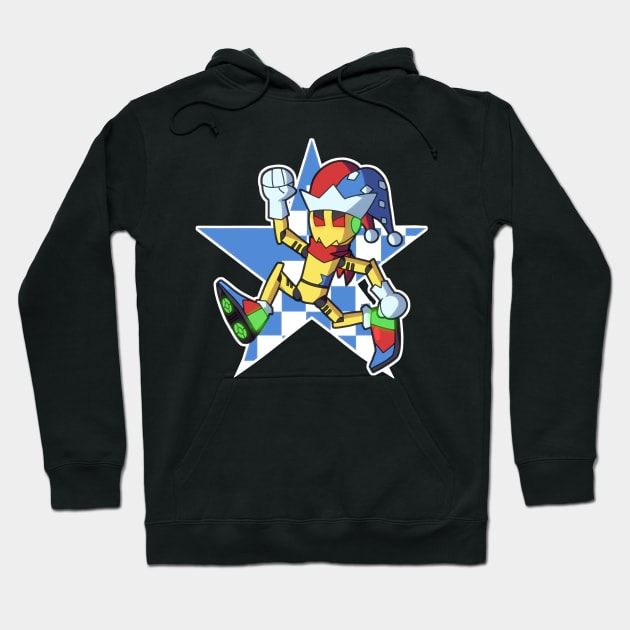 fark the electric jester Hoodie by Atzon